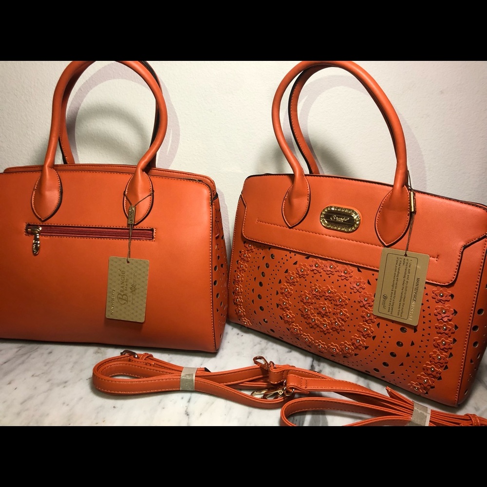 Brangio Italy Orange bags